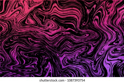 Dark Purple, Pink vector background with abstract circles. A sample with blurred bubble shapes. The elegant pattern for brand book.