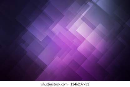 Dark Purple, Pink vector background with straight lines. Shining colored illustration with sharp stripes. Best design for your ad, poster, banner.