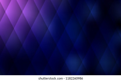 Dark Purple, Pink vector background with rectangles. Modern abstract illustration with colorful rectangles. Smart design for your business advert.