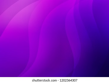 Dark Purple, Pink vector background with straight lines. Decorative shining illustration with lines on abstract template. The pattern can be used as ads, poster, banner for commercial.