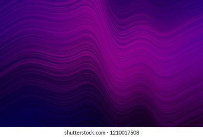 Dark Purple, Pink vector background with liquid shapes. Geometric illustration in marble style with gradient.  The elegant pattern for brand book.