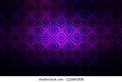 Dark Purple, Pink vector background with rectangles. Modern abstract illustration with colorful rectangles. Pattern for busines ad, booklets, leaflets