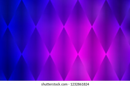 Dark Purple, Pink vector background with rectangles. Modern abstract illustration with colorful rectangles. Pattern can be used for websites.