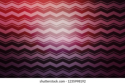 Dark Purple, Pink vector background with straight lines. Glitter abstract illustration with colorful sticks. Smart design for your business advert.