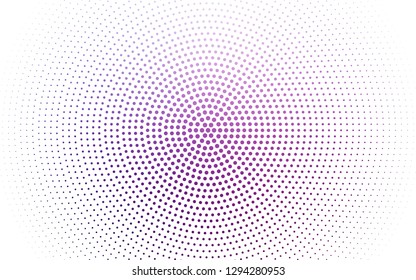 Dark Purple, Pink vector  background with bubbles. Abstract illustration with colored bubbles in nature style. Pattern for beautiful websites.