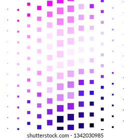 Dark Purple, Pink vector background with rectangles. Rectangles with colorful gradient on abstract background. Template for cellphones.