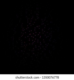 Dark Purple, Pink vector background with colorful stars. Colorful illustration with abstract gradient stars. Pattern for websites, landing pages.