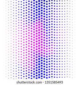 Dark Purple, Pink vector background in polygonal style. Rectangles with colorful gradient on abstract background. Best design for your ad, poster, banner.