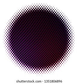 Dark Purple, Pink vector background with circles. Illustration with set of shining colorful abstract spheres. Pattern for wallpapers, curtains.