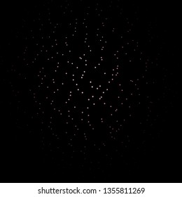 Dark Purple, Pink vector background with colorful stars. Blur decorative design in simple style with stars. Theme for cell phones.
