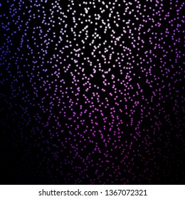 Dark Purple, Pink vector background with small and big stars. Colorful illustration with abstract gradient stars. Design for your business promotion.