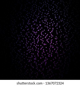 Dark Purple, Pink vector background with colorful stars. Colorful illustration in abstract style with gradient stars. Design for your business promotion.
