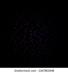 Dark Purple, Pink vector background with small and big stars. Colorful illustration in abstract style with gradient stars. Theme for cell phones.