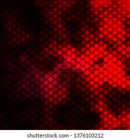 Dark Purple, Pink vector background in polygonal style. Abstract gradient illustration with colorful rectangles. Best design for your ad, poster, banner.