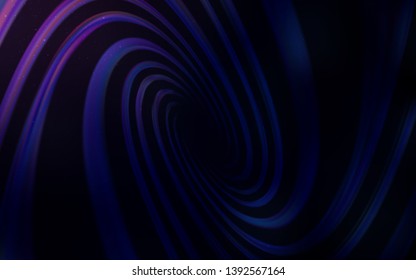 Dark Purple, Pink vector background with galaxy stars. Modern abstract illustration with Big Dipper stars. Pattern for futuristic ad, booklets.