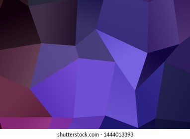 Dark Purple, Pink vector background with rectangles. Decorative design in abstract style with rectangles. Best design for your ad, poster, banner.