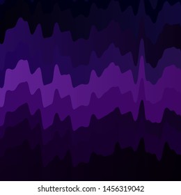 Dark Purple, Pink vector background with lines. Colorful illustration, which consists of curves. Best design for your ad, poster, banner.