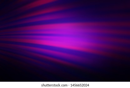 Dark Purple, Pink vector background with lines. An elegant bright illustration with gradient. A completely new template for your design.