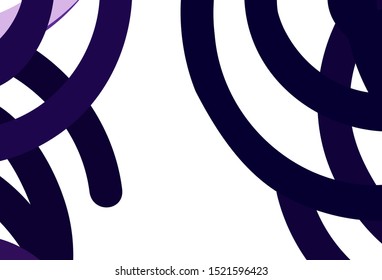 Dark Purple, Pink vector background with wry lines. Creative illustration in halftone style with gradient. New composition for your brand book.