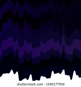 Dark Purple, Pink vector background with lines. Colorful illustration, which consists of curves. Best design for your ad, poster, banner.