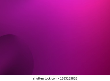 Dark Purple, Pink vector background with lava shapes. A completely new color illustration in memphis style. The elegant pattern for brand book.