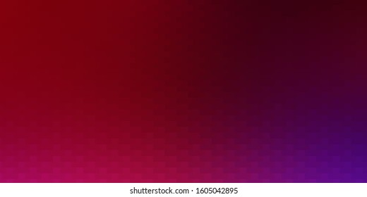 Dark Purple, Pink vector background in polygonal style. Modern design with rectangles in abstract style. Pattern for websites, landing pages.