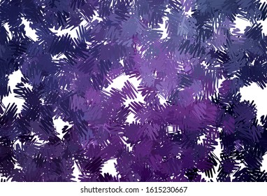 Dark Purple, Pink vector background with stright stripes. Modern geometrical abstract illustration with Lines. Pattern for ads, posters, banners.