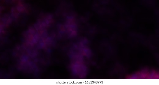 Dark Purple, Pink vector background with lines, triangles. Colorful illustration with triangles in simple style. Pattern for commercials.