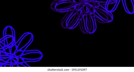 Dunkelviolett, rosafarbener Vektorhintergrund mit zufälligen Formen. Einfaches Design im abstrakten Stil mit Farbverlauf-Formularen. Hintergrund für Mobiltelefone.