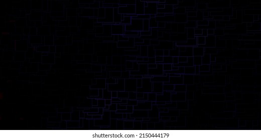 Dark Purple, Pink vector background in polygonal style. Colorful illustration with gradient rectangles and squares. Pattern for websites, landing pages.