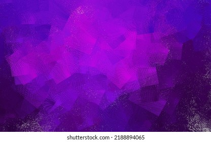 Dark Purple, Pink vector background with curved lines. Colorful abstract illustration with gradient lines. Pattern for your business design.