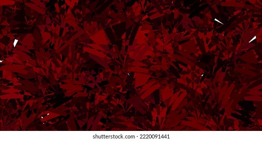 Dark Purple, Pink vector background with polygonal forms. Magnificent abstract illustration with triangular shapes , forms. Start design for inspiration.