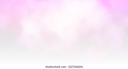 Dark Purple, Pink vector background with clouds. Illustration in abstract style with gradient clouds. Template for websites.