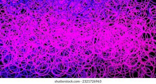 Púrpura oscuro, fondo vector rosa con formas aleatorias. Ilustración colorida con formas de gradiente simples. Fondo para teléfonos móviles.