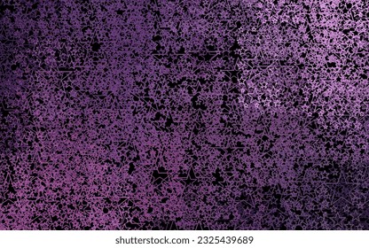 Dark Purple, Pink vector background with colored stars. Blurred decorative design in simple style with stars. Template for cosmic backgrounds.