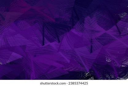 Púrpura oscuro, fondo vector rosado con rayas rectas. Decoración borrosa de estilo sencillo con líneas. Patrón para los sitios web de su empresa.