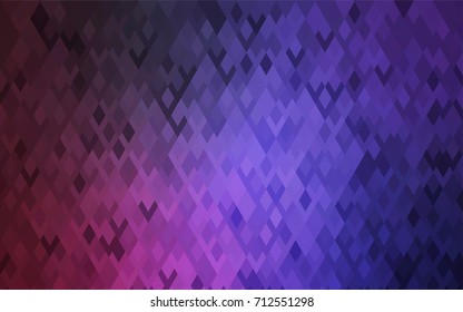 Dark Purple, Pink vector background of rectangles and squares. Style quilt and blanket. Geometrical rectangular pattern. Repeating pattern with rectangle shapes.
