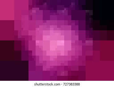 Dark Purple, Pink vector Background rectangles and squares. Style Patchwork and Quilt. Geometric sample. Repeating routine with rectangle shapes.