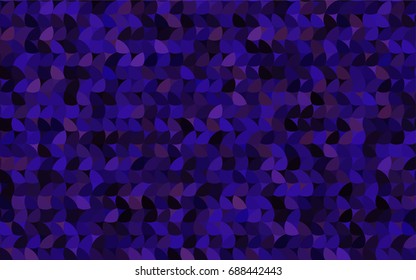 Dark Purple, Pink vector banner with circles, spheres. Abstract spots. Background of Art bubbles in halftone style with colored gradient.