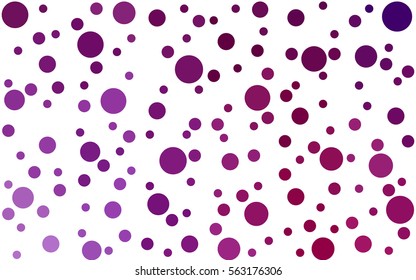 Dark Purple Pink Vector banners banners set of circles, spheres. Network design, technology science, vector illustration