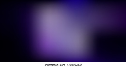 Dark Purple, Pink vector blur background. Abstract colorful illustration in blur style with gradient. Your design for applications.