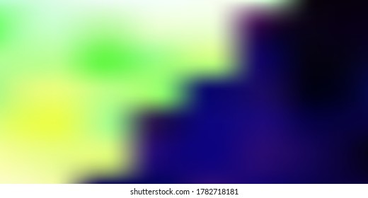 Plantilla de desenfoque de vector rosa morado oscuro. Ilustración colorida desdibujada en un estilo completamente nuevo. Fondo para teléfonos móviles.