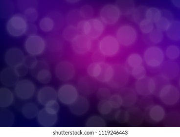 Dark Purple, Pink vector blurred shine abstract pattern. Modern geometrical abstract illustration with gradient. The background for your creative designs.