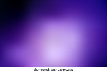 Dark Purple, Pink vector blurred pattern. Creative illustration in halftone style with gradient. Background for designs.