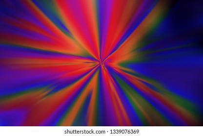 Dark Purple, Pink vector blurred bright template. New colored illustration in blur style with gradient. New style design for your brand book.