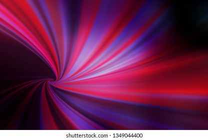 Dark Purple, Pink vector blurred bright texture. Colorful abstract illustration with gradient. Blurred design for your web site.
