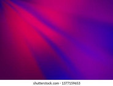 Dark Purple, Pink vector blurred and colored background. A completely new color illustration in a bokeh style. The best blurred design for your business.