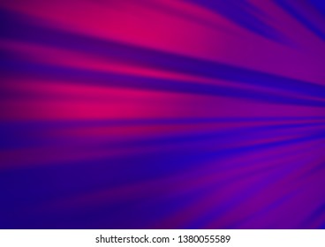 Dark Purple, Pink vector blurred shine abstract pattern. Colorful illustration in abstract style with gradient. The template for backgrounds of cell phones.