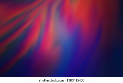 Dark Purple, Pink vector blurred shine abstract template. Colorful illustration in abstract style with gradient. Elegant background for a brand book.