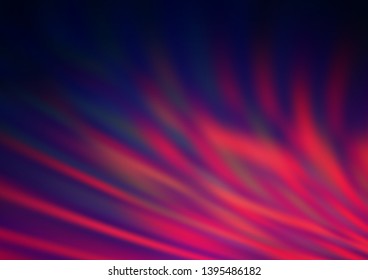 Dark Purple, Pink vector blurred background. Colorful abstract illustration with gradient. The best blurred design for your business.